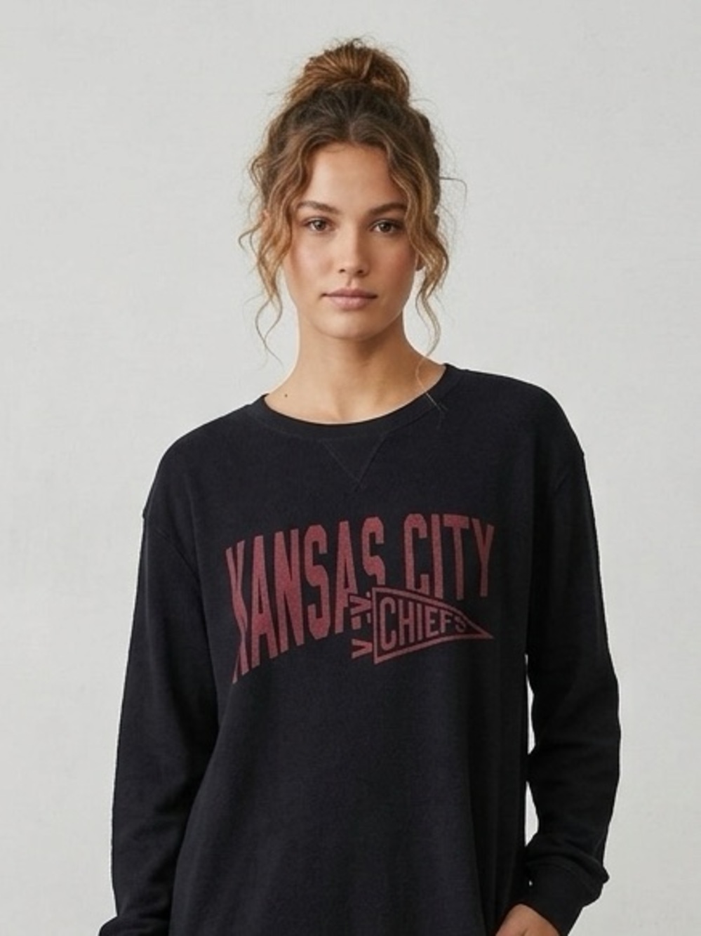 Junk Food Clothing Black Dress Kansas City Chiefs